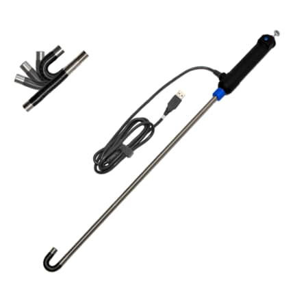 Vividia Ablescope Rigid One-Way Articulation Borescope for iPhone iPad Android Windows PC B-A-VA400i